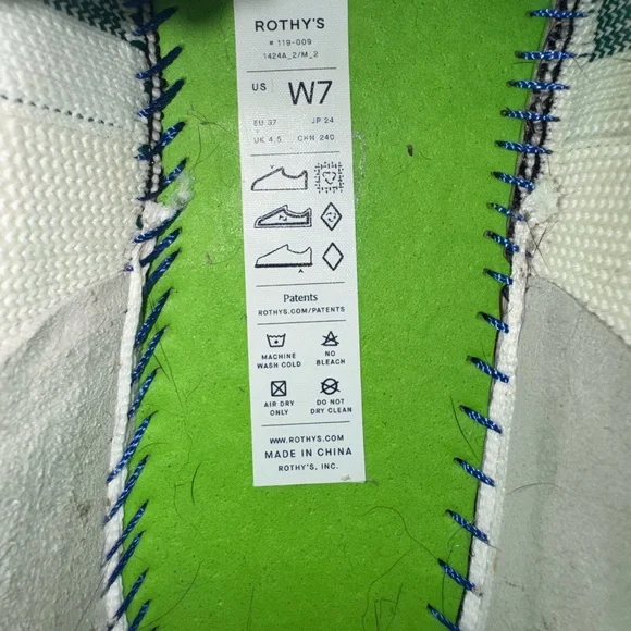 Rothy’s Kelly Sneakers- Box included- Size 7 - Picture 6 of 8